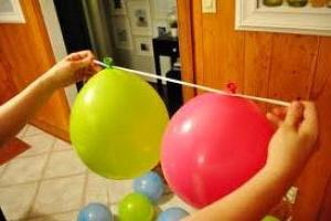 ballonger med ballonger med egne hender