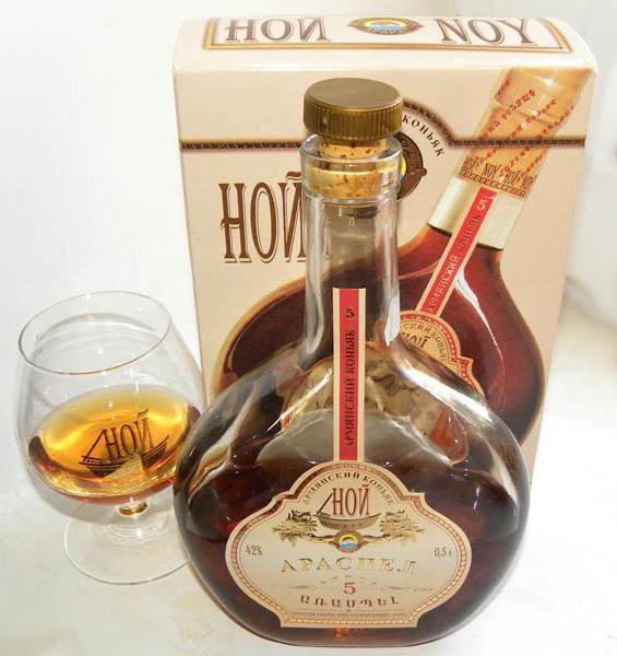 Armensk cognac 5 stjerner - kvalitet og smaksmakning