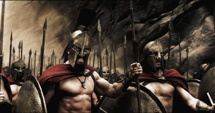 "300 Spartans": skuespillere og funksjoner