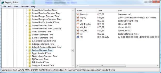 Windows XP, 2008 Server, Windows 7. Oppdater tidssoner: Hvorfor er det nødvendig og hvordan fungerer det?