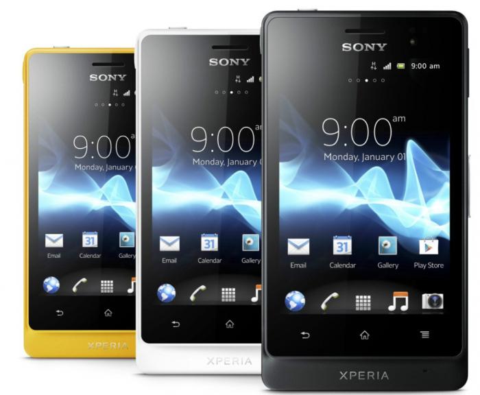 Oversikt over smarttelefonen Sony Xperia E Dual